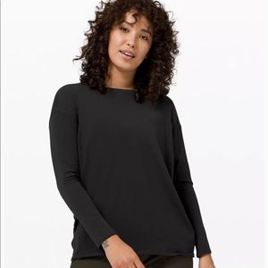 Lululemon🍋 Back In Action LS sz. 10